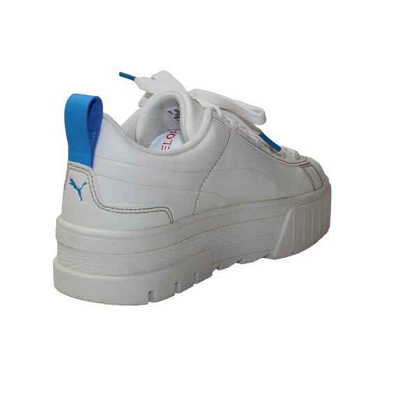 PUMA Infuse Chunky Lugged Platform Off White Sneakers Women's 8.5 NEW! - Picture 6 of 15